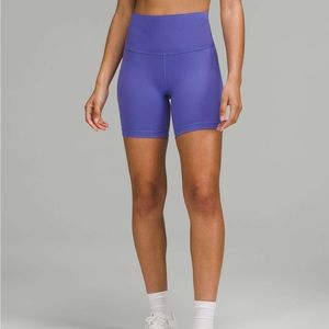 Lululemon Wunder Train Shorts 6” in Charged Indigo